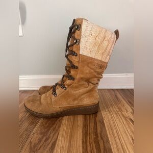 The North Face Women's Size 8 Suede Primaloft(200gram) Winter Boots